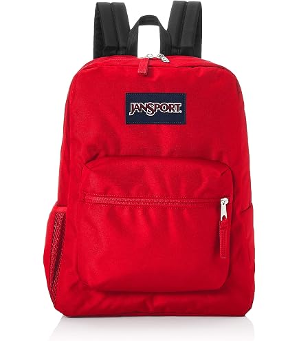 Amazon.com | Jansport Superbreak Backpack Red Tape | Casual Daypacks